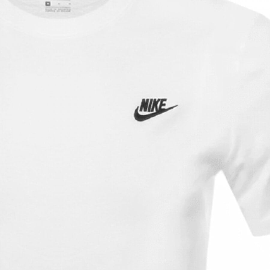 White nike shirt online